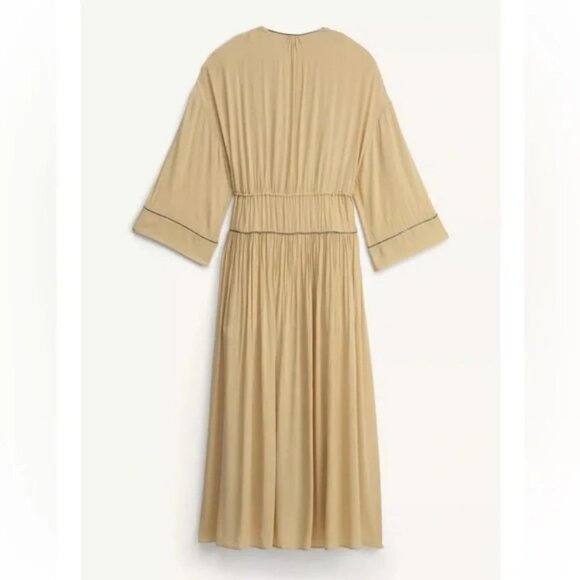 ZARA LIMITED EDITION LONG SLIT DRESS - Picture 6 of 8